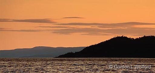 Lake Superior At Sunset_02089.jpg - Photographed on the north shore of Lake Superior near Wawa, Ontario, Canada.